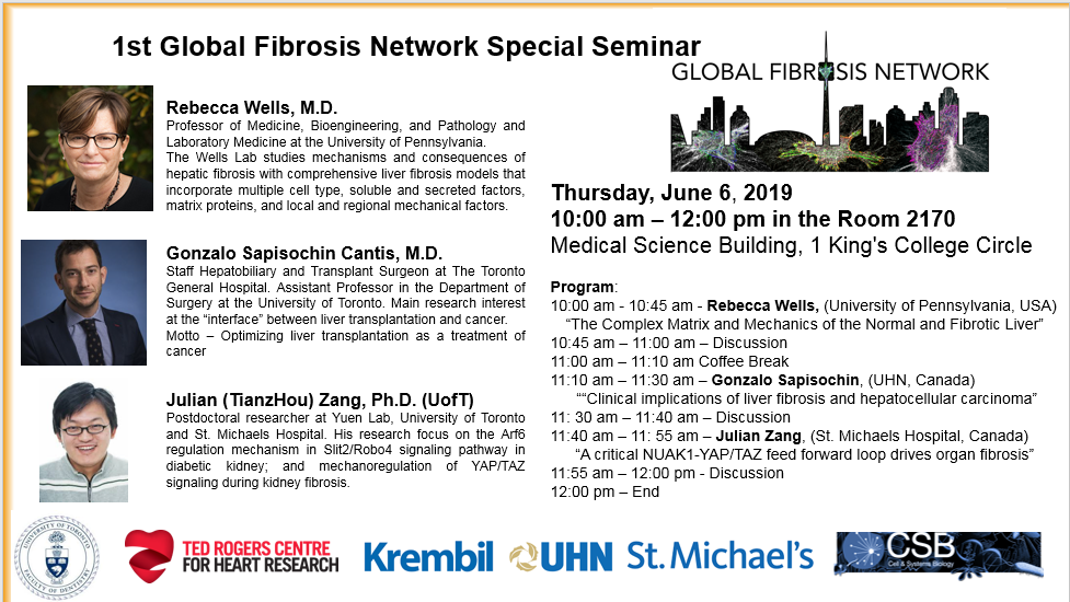 Photo of 1st Global Fibrosis Network Special Seminar Poster 