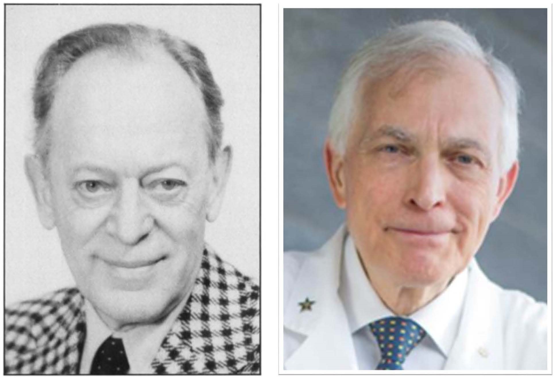 From L to R: Photo of Dr J. Clifford Richardson & Dr Anthony Lang