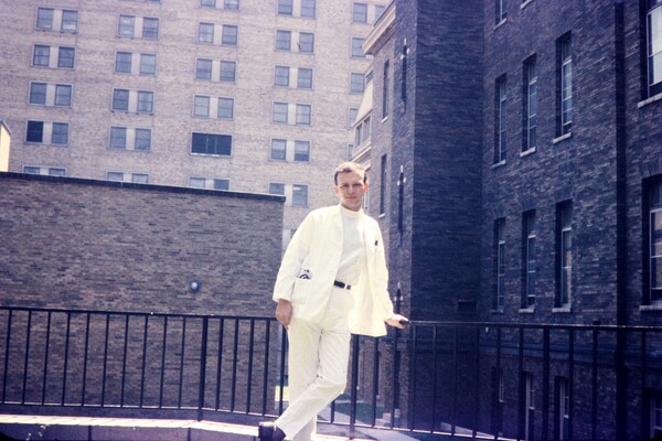 Image of Dr. Blackstein outside of a hospital