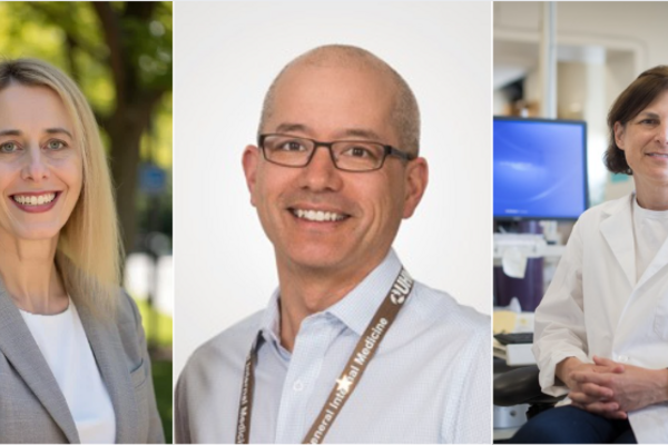 Dr. Laura Targownik, Dr. Robert Wu and Dr. Andrea Gershon