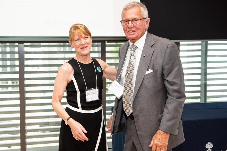 Dr. Gillian Hawker and Mr. John Eaton