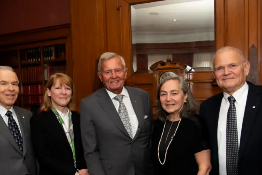 Chairs of the Department of Medicine with Mr. John Craig Eaton II