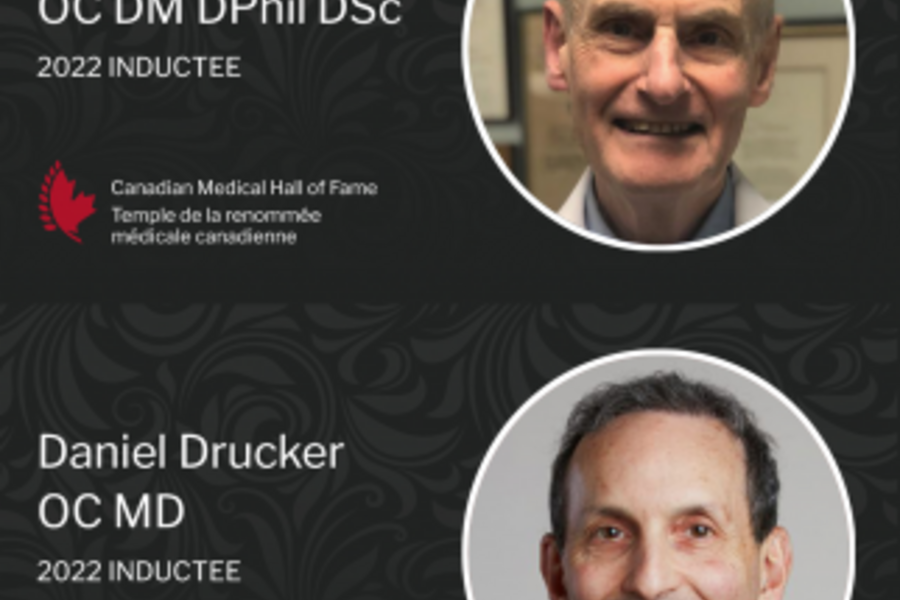 DoM Professors Inducted in the Canadian Medical Hall of Fame