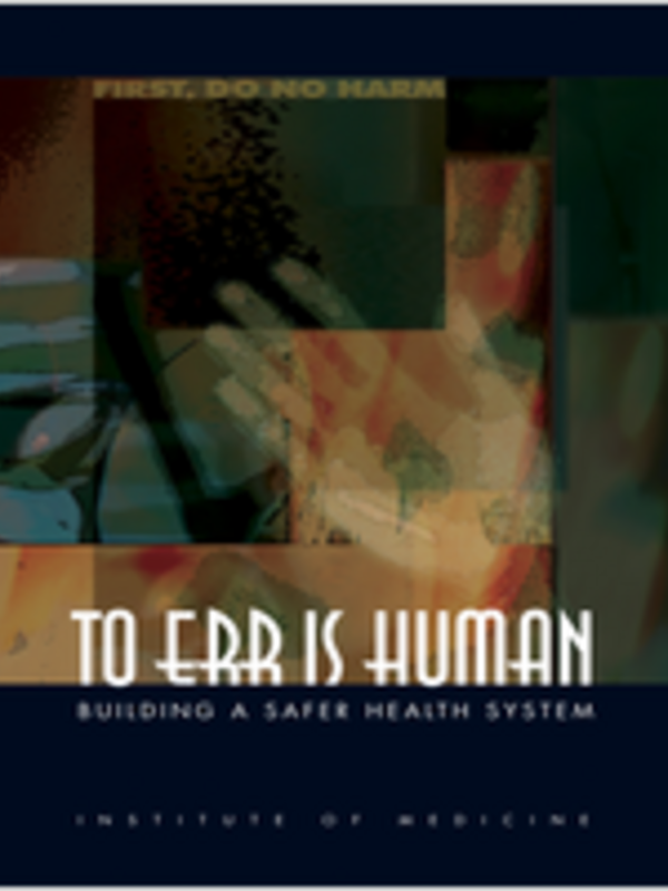 Cover of "To Err is Human"
