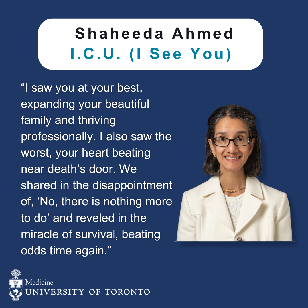 Shaheeda Ahmed - I.C.U. (I See You)