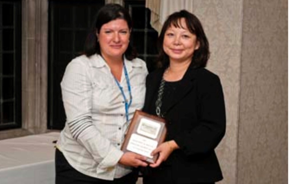 Photo of Drs. Piliotis and Cheng standing together