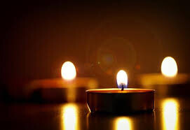 candles in memoriam